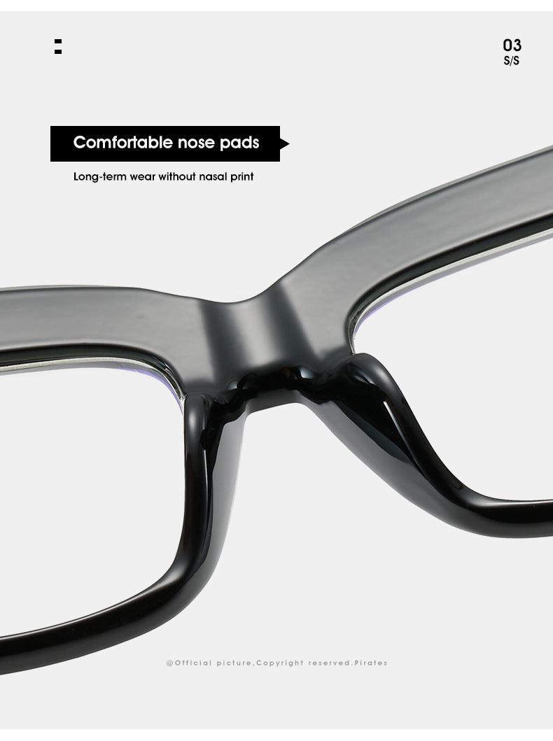  Big Clear Eyeglasses- Eye glasses-ebonymonique